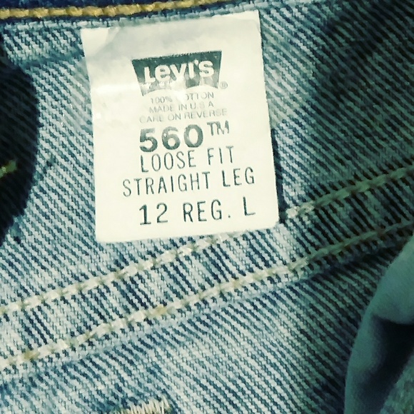 Vintage Levi womens 560 - Picture 3 of 7